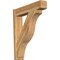 Ekena Millwork Funston Block Rough Sawn Outlooker, Western Red Cedar, 8"W x 36"D x 42"H OUT08X36X42FST05RWR - alternate 1